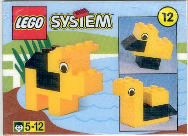 LEGO 1076.1-13 Advent Calendar 1999 (Day 12) - Hippo