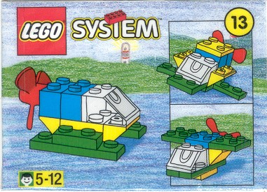 LEGO 1076.1-14 Advent Calendar 1999 (Day 13) - Hovercraft