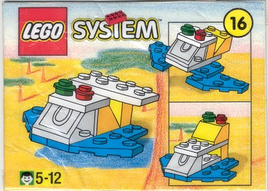 LEGO 1076.1-17 Advent Calendar 1999 (Day 16) - Seaplane