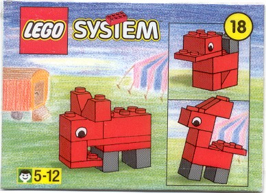 LEGO 1076.1-19 Advent Calendar 1999 (Day 18) - Elephant