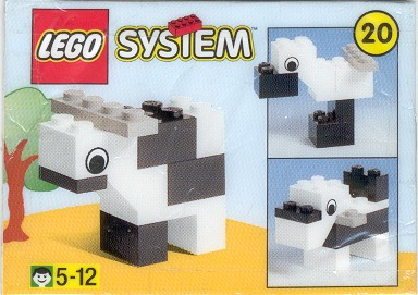 LEGO 1076.1-21 Advent Calendar 1999 (Day 20) - Cow