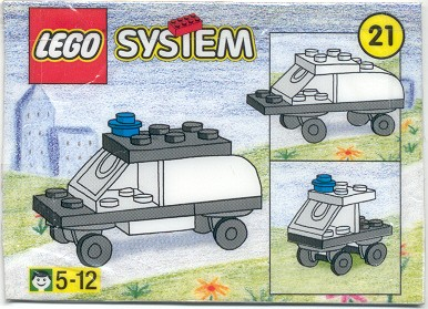 LEGO 1076.1-22 Advent Calendar 1999 (Day 21) - Police Car