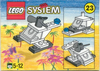 LEGO 1076.1-24 Advent Calendar 1999 (Day 23) - Police Helicopter