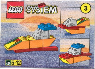 LEGO 1076.1-4 Advent Calendar 1999 (Day  3) - Speedboat