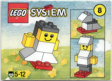 LEGO 1076.1-9 Advent Calendar 1999 (Day  8) - Girl