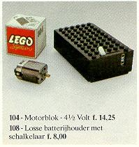 LEGO 108 Battery Box