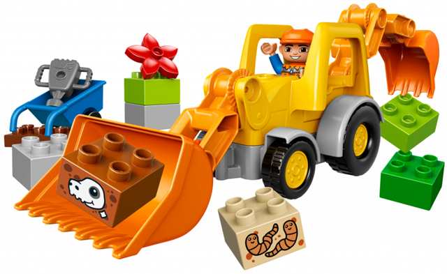 LEGO 10811 Backhoe Loader