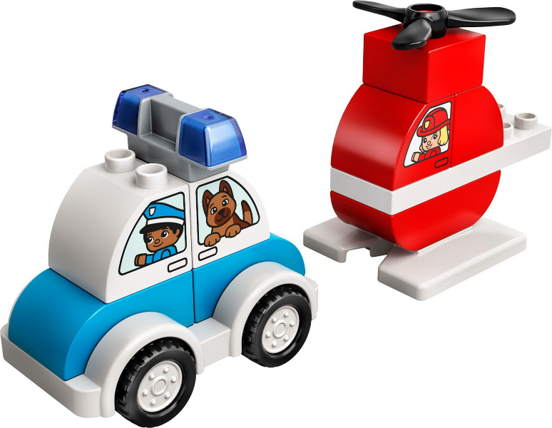 LEGO 10957 Fire Helicopter & Police Car