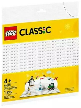LEGO 11010 White Baseplate