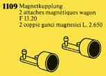 LEGO 1109 Magnetic Couplings for Railway Car