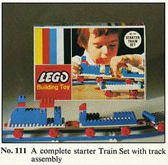 LEGO 111-2 Starter Train Set without Motor