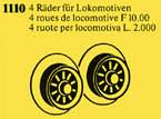 LEGO 1110 Train Wheels