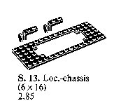 LEGO 1113 Motor Frame and Couplers