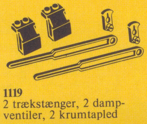 LEGO 1119 Locomotive Piston Assemblies