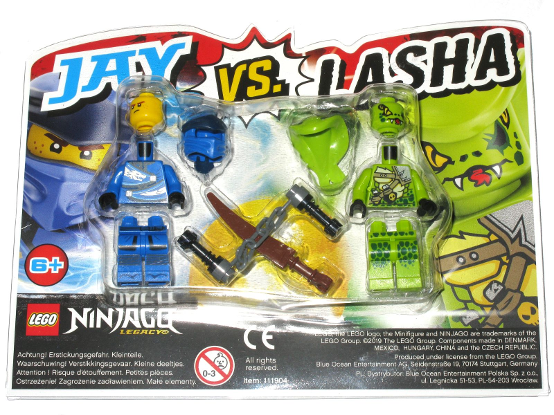 LEGO 111904 Jay vs. Lasha blister pack