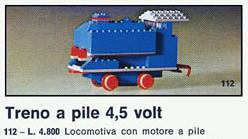 LEGO 112-2 Locomotive with Motor