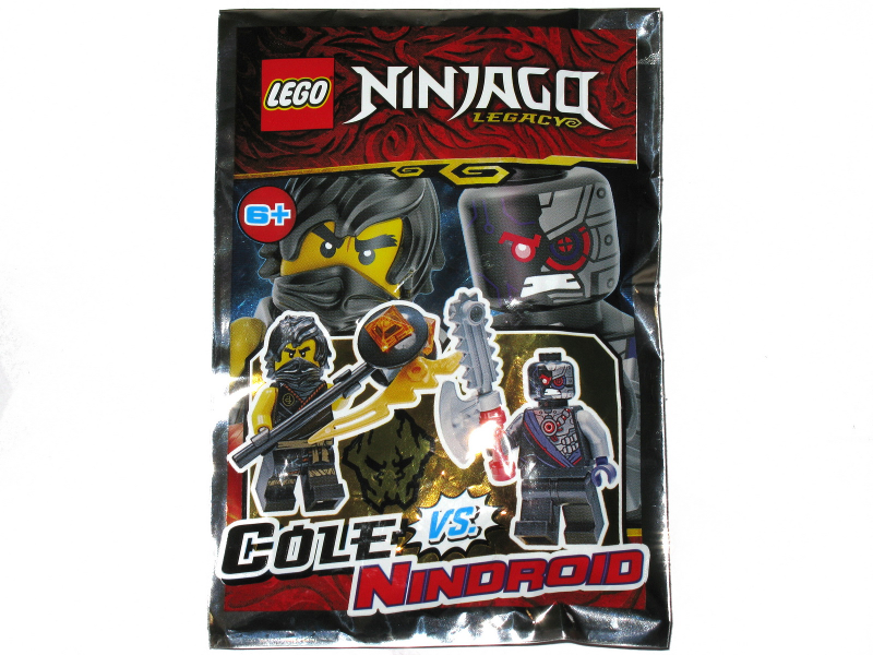 LEGO 112005-2 Cole vs. Nindroid foil pack