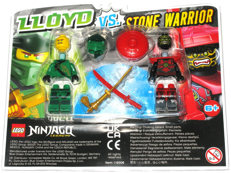 LEGO 112006 Lloyd vs. Stone Warrior blister pack
