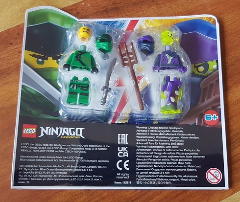 LEGO 112111 Lloyd vs. Ghost blister pack