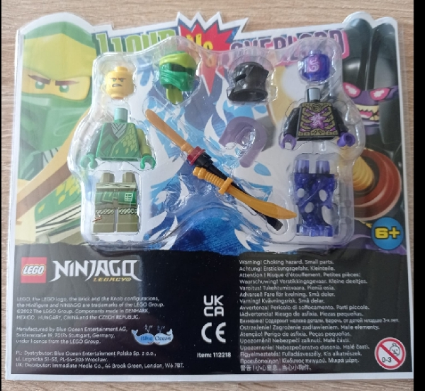LEGO 112218 Lloyd vs. Overlord blister pack