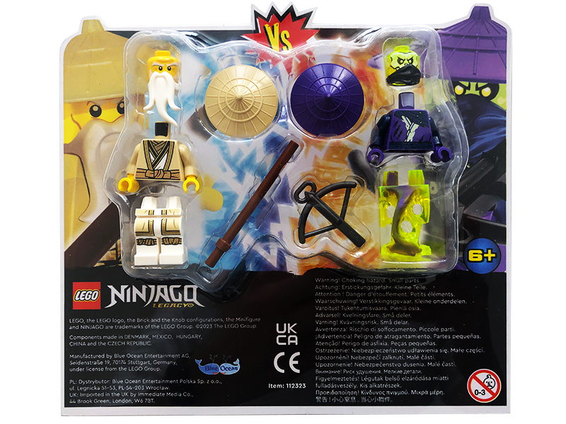 LEGO 112323 Wu vs. Ghost Archer blister pack