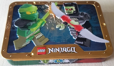 LEGO 112325 Lloyd vs. Bone Warrior metal box