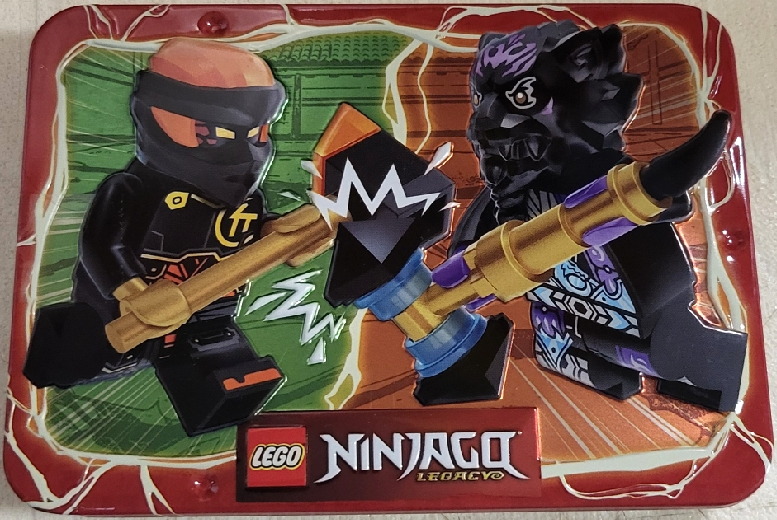 LEGO 112406 Cole vs. Lord Ras metal box