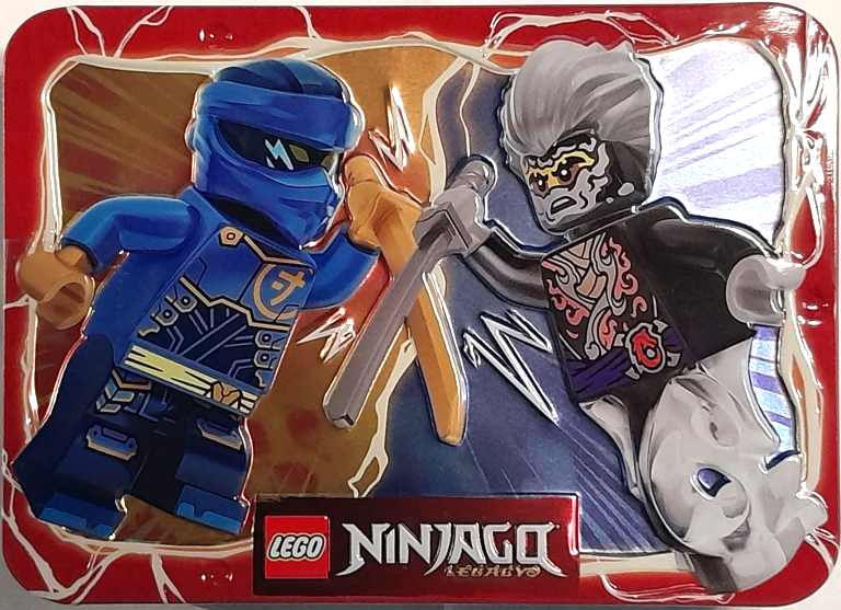 LEGO 112503 Jay vs. Cinder metal box