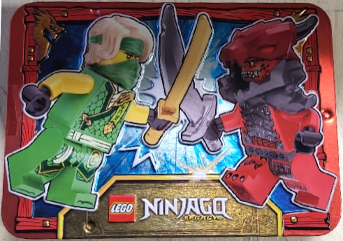 LEGO 112601 Lloyd vs. Dragonian Warrior metal box