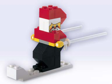 LEGO 1128 Santa on Skis