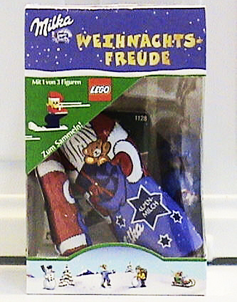 LEGO 1128-2 Santa on Skis - Milka Promotional