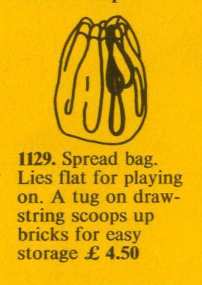 LEGO 1129 Storage Cloth (Spread Bag)