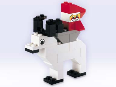 LEGO 1129-2 Santa on Reindeer