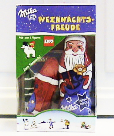 LEGO 1129-3 Santa on Reindeer - Milka Promotional
