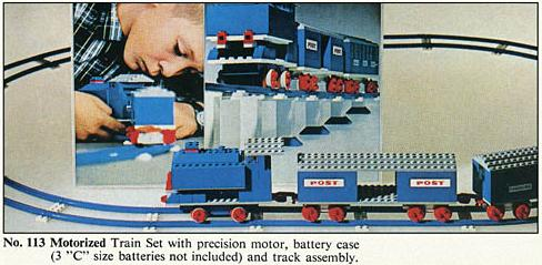 LEGO 113-2 Motorized Train Set