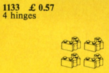 LEGO 1133 Brick Hinges