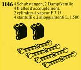 LEGO 1146 Pushrods, Cylinder Housings