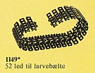 LEGO 1149-2 Bulldozer Chainlinks