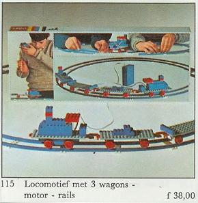 LEGO 115-2 Starter Train Set with Motor