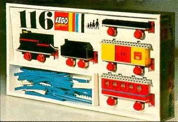 LEGO 116 Starter Train Set with Motor