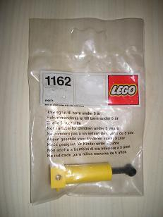 LEGO 1162 Pneumatic Pump Cylinder, Yellow