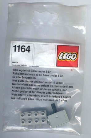 LEGO 1164 Pneumatic 2 Way Valve and Nonreturn Valve