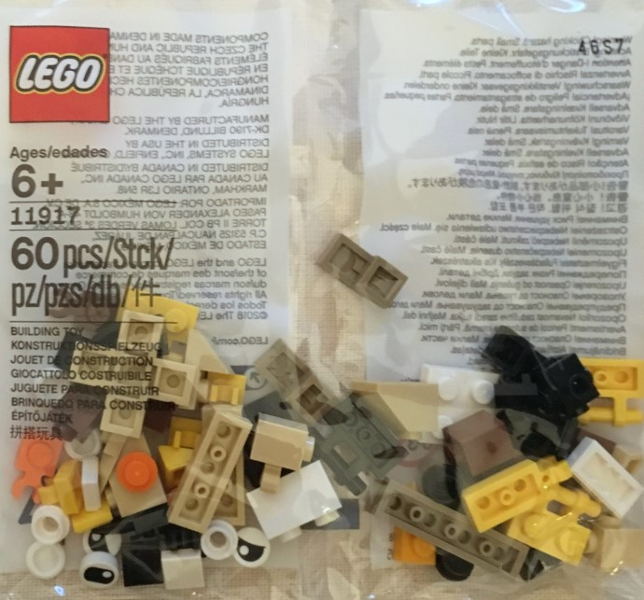 LEGO 11917 Parts for Book: Animal Atlas polybag