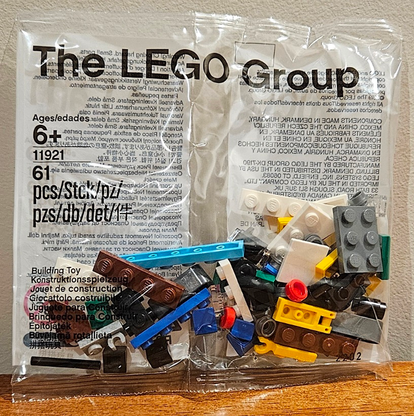 LEGO 11921 Parts for Book: Amazing Vehicles polybag
