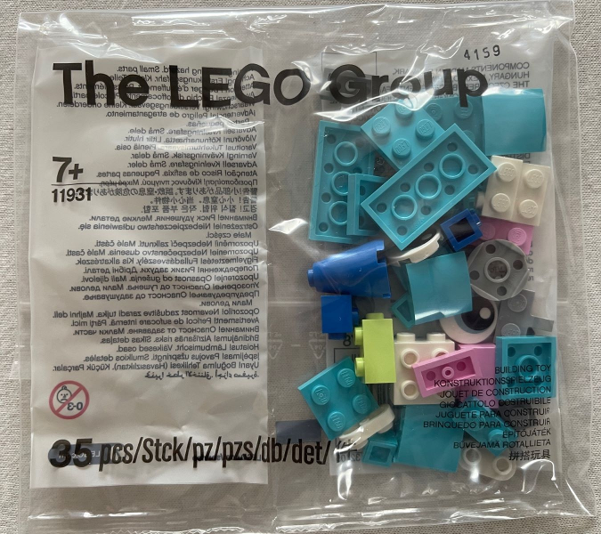 LEGO 11931 Parts for Book: Cute Ideas polybag