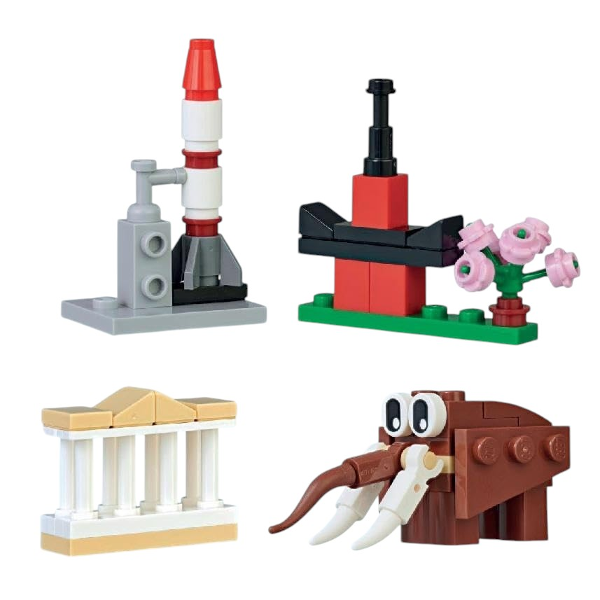 LEGO 11933 Parts for Book: Epic History polybag