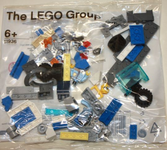 LEGO 11936 Parts for Book: City - Build Your Own Adventure: Catch the Crooks polybag (9781465493286 , 9780241409398)