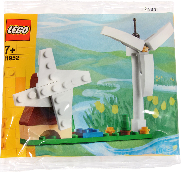 LEGO 11952 Wind Turbine and Wind Mill polybag
