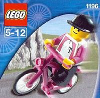 LEGO 1196 Biker with Bicycle