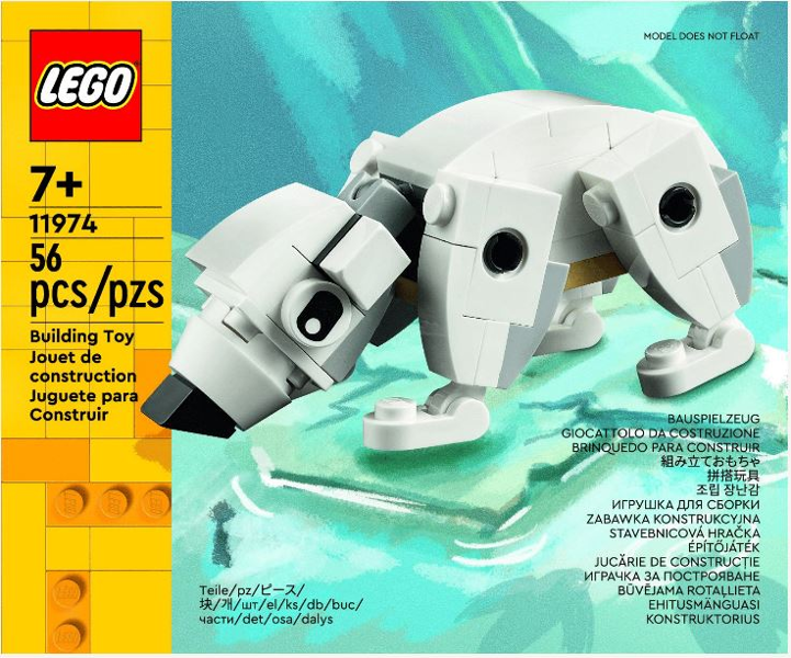 LEGO 11974 Polar Bear polybag